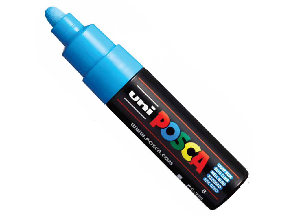 Marker pigmentowy Posca błękitny