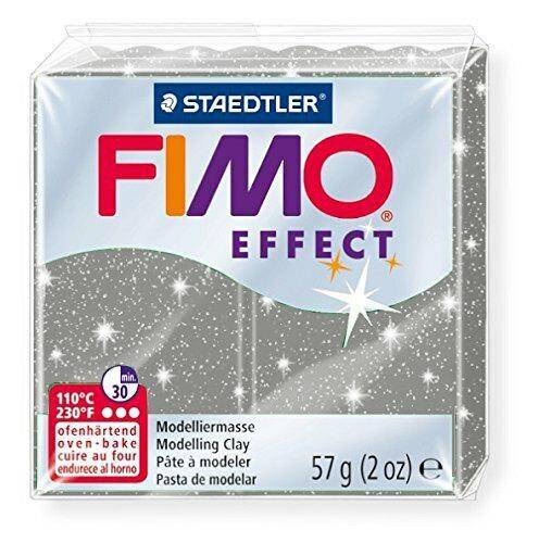 Modelina FIMO Effect 57g, 812 srebrny