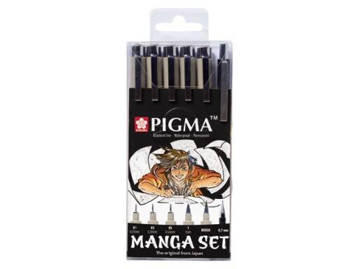 Zestaw Pigma Micron MANGA Tool SET