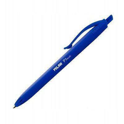 Długopis P1 touch niebieski, Milan