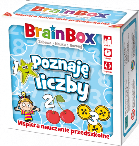 Gra BrainBox-Poznaję liczby Rebel
