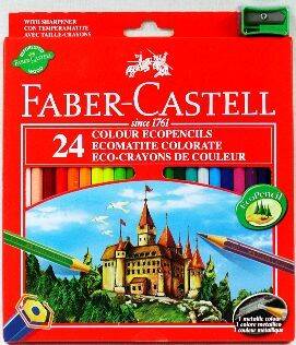 Kredki 24 kolorów  Zamek Faber-Castell