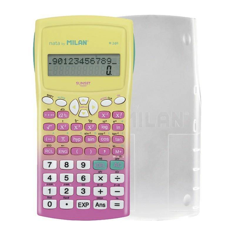 Kalkulator naukowy Sunset 240funi,róż
