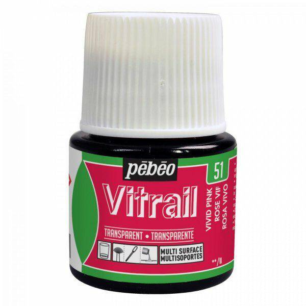 Farba witrażowa Pebeo Vitrail - 51 Vivid