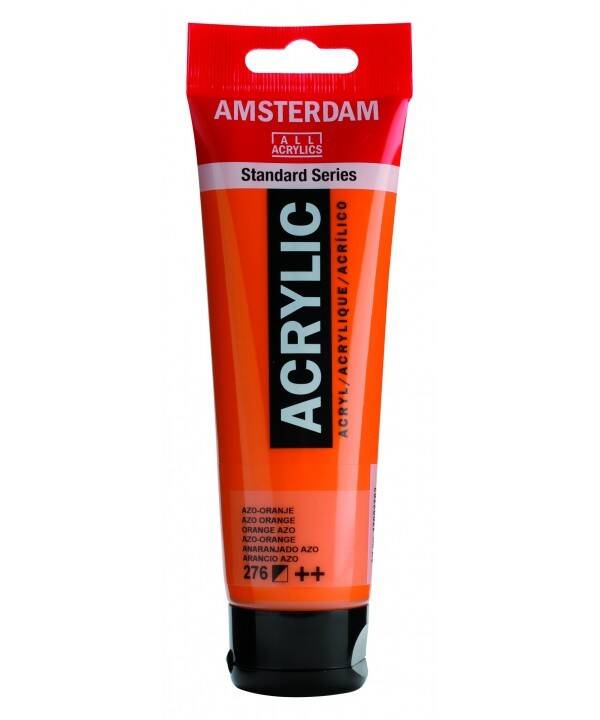 Amsterdam Acrylic 276 Azo Orange 120ml