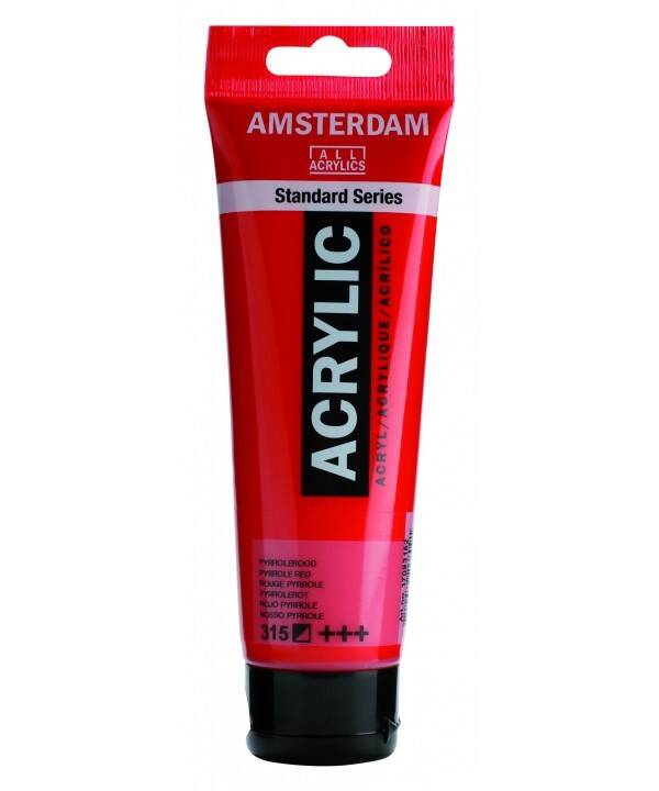 Amsterdam Acrylic 315 Pyrrole Red 120ml