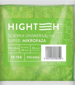 Ścierka Highteh mikrofaza zielona 40x40