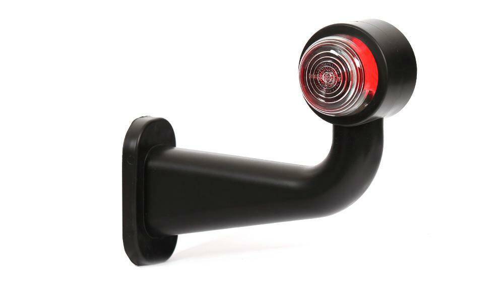 Lampa obrysowa żarówkowa biało-czerwona Lampa obrysowa żarówkowa biało-czerwona