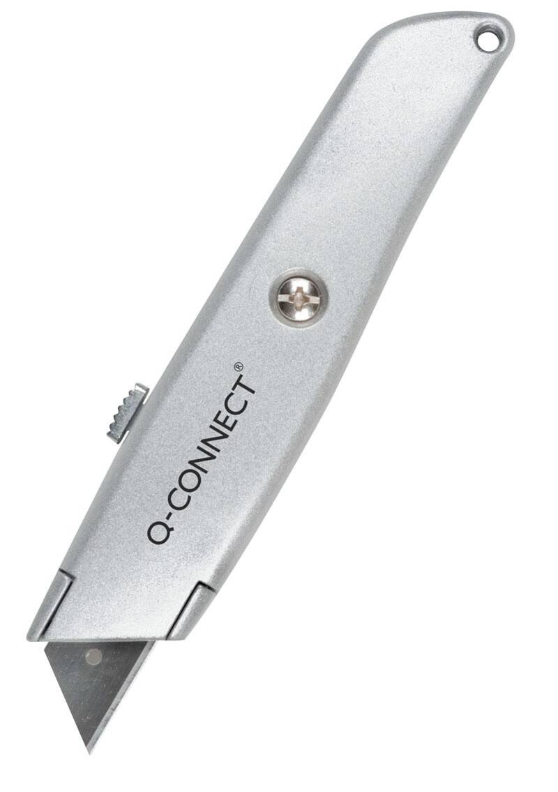 Nóż tapicerski Q-CONNECT, metalowy, z bl