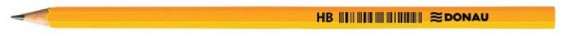 Ołówek drewniany HB, żółty, lakierowany