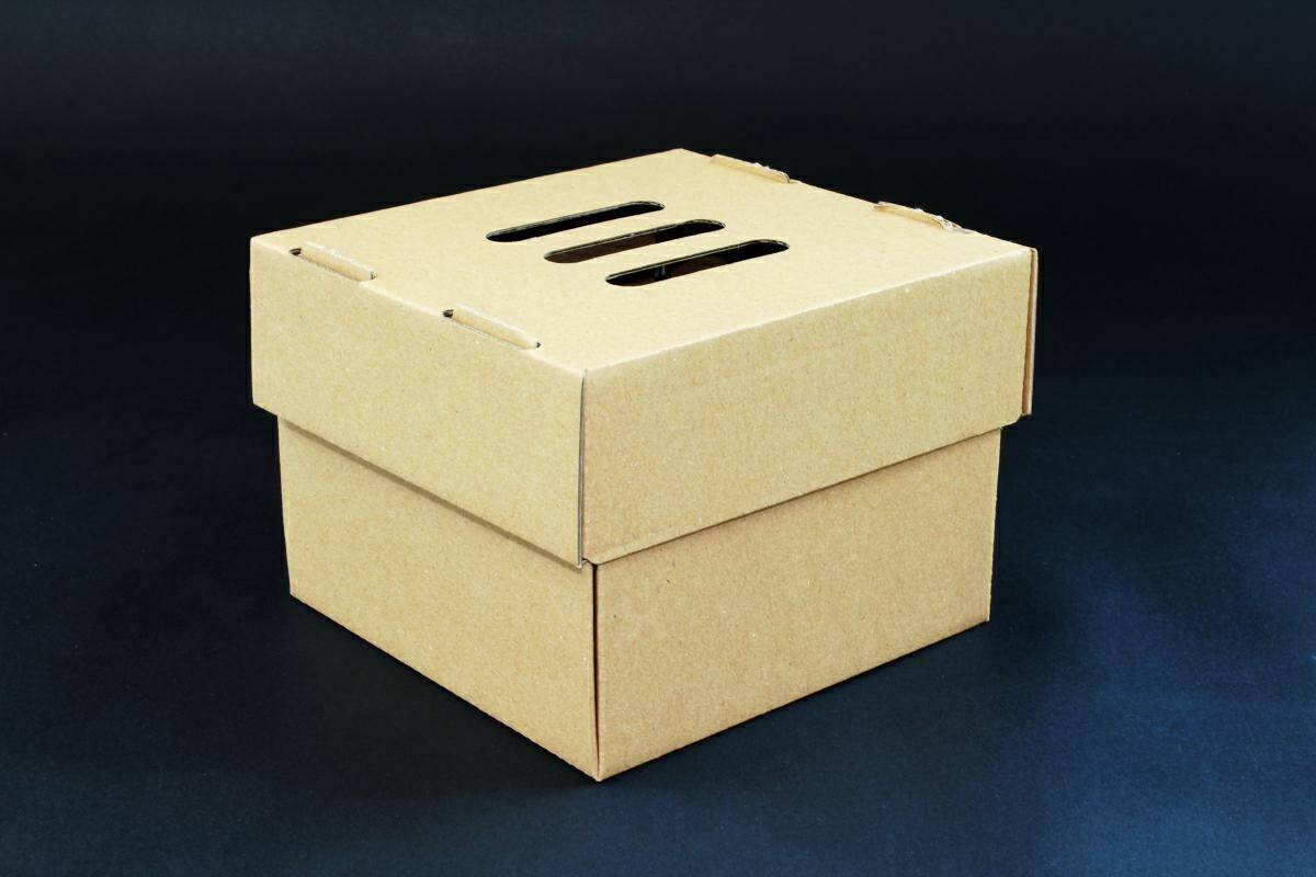Pudełko BURGER XXL rozkładane 15x15x10cm