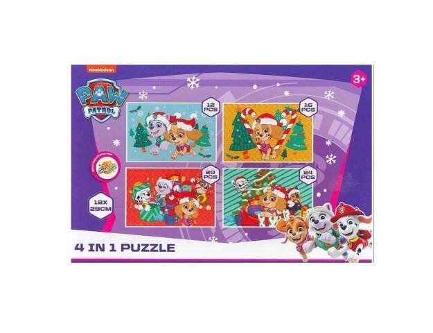 Puzzle 4w1 19x29cm 047498 Spin Master