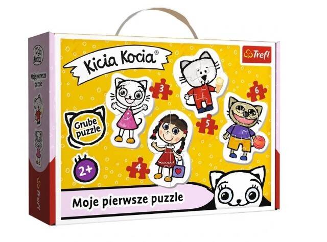 Puzzle Baby 360882 Trefl +2lata Kicia