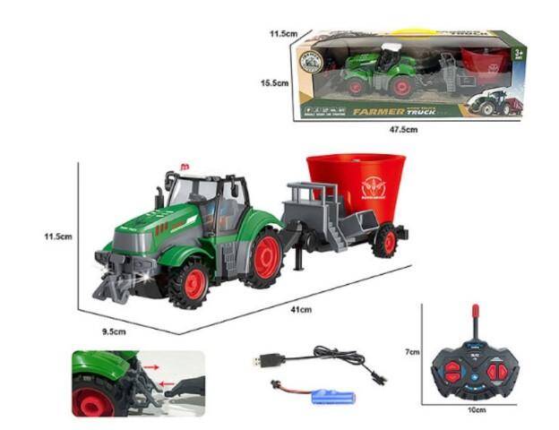 Traktor 40cm 438682 R20 z ładowarką