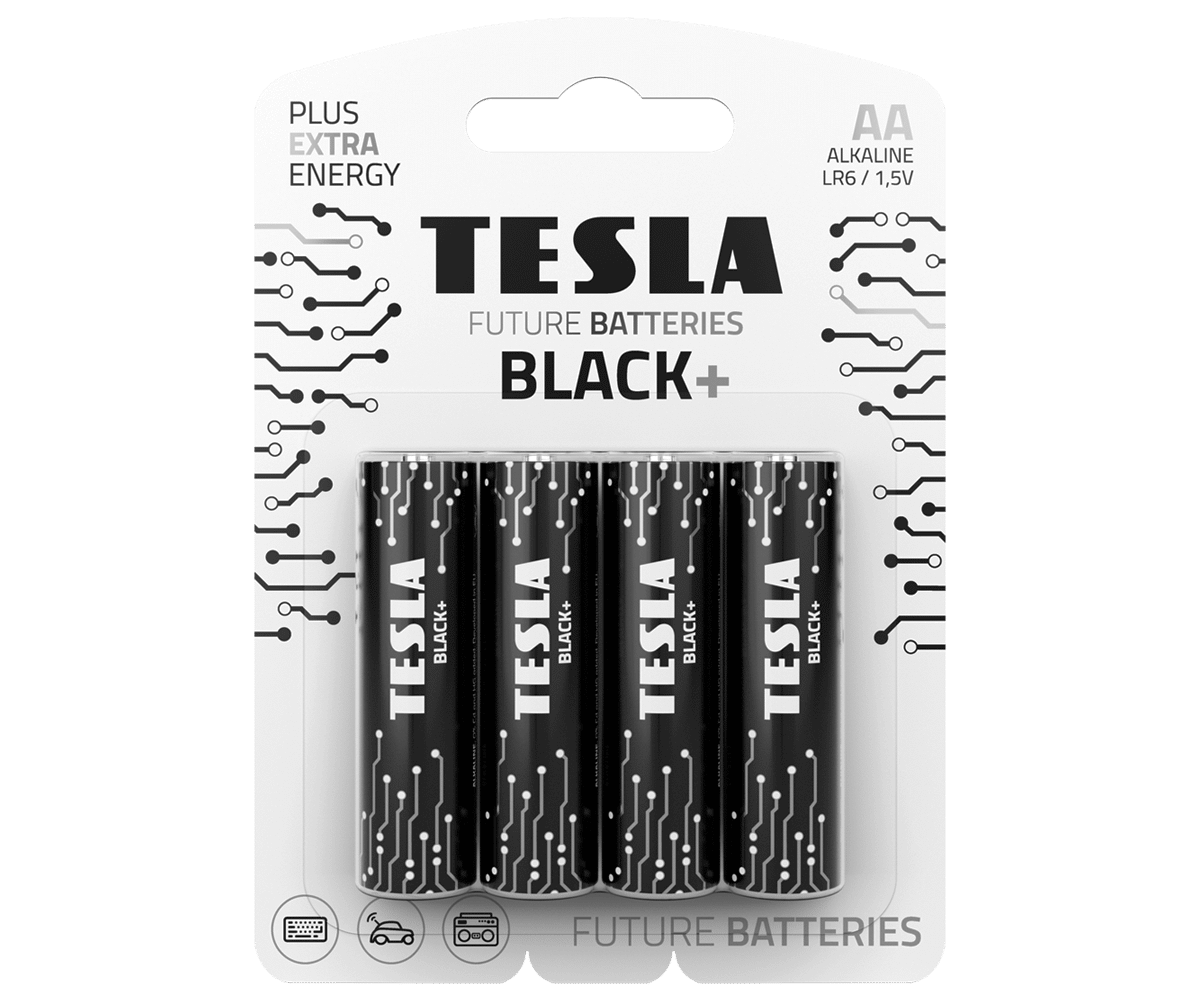 Bateria alkaliczna LR6 TESLA BLACK+ 1,5V