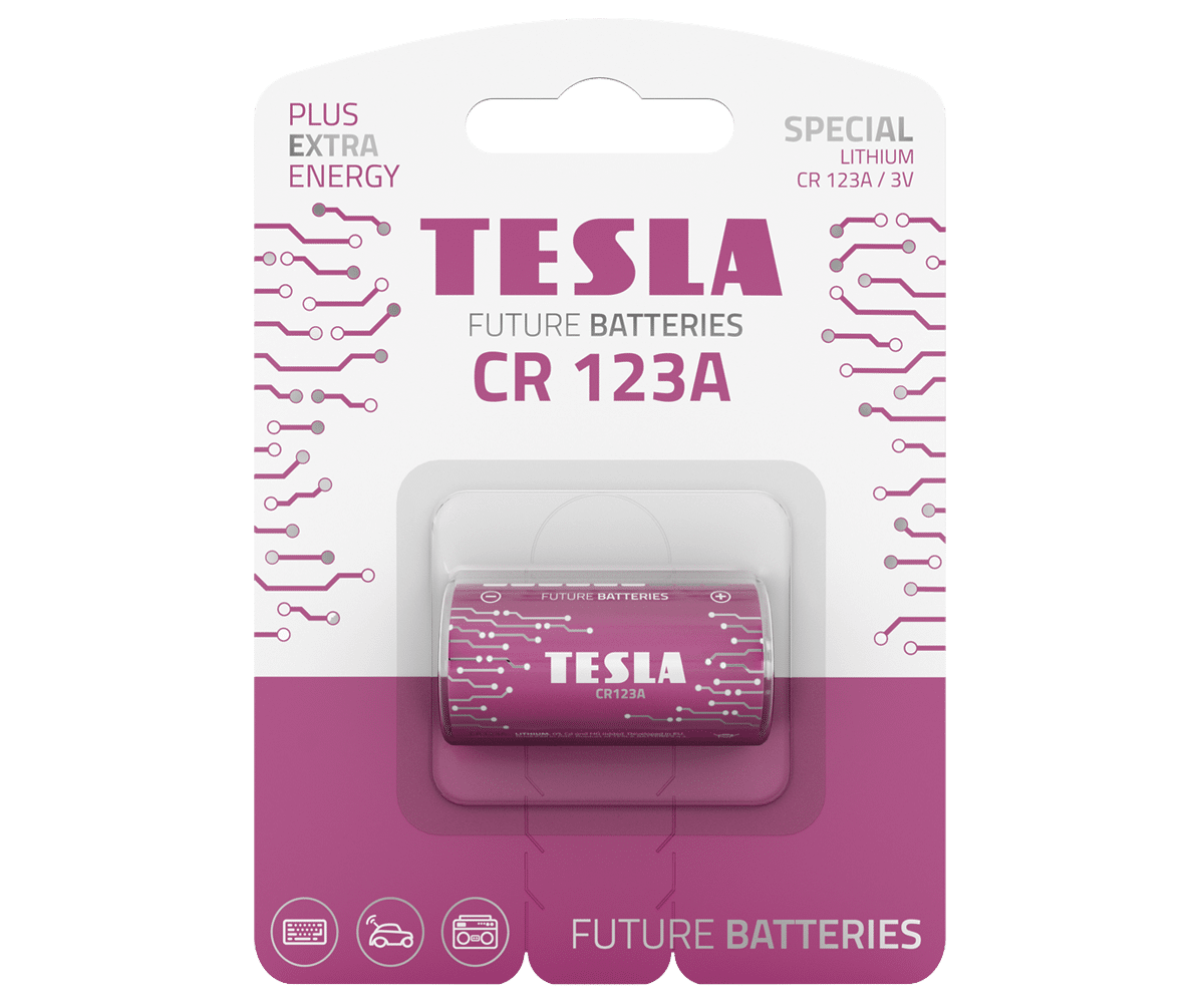 Bateria litowa TESLA CR123A 3,0V