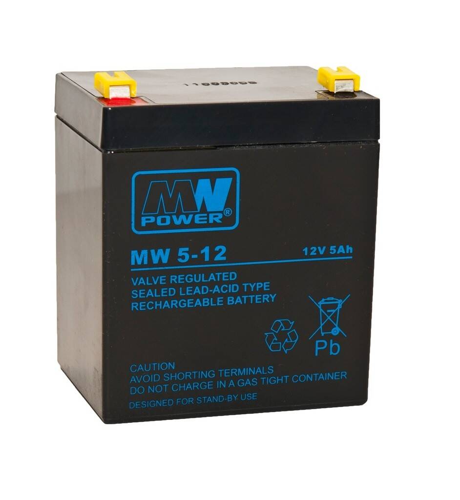 Akumulator żelowy 12V 5Ah MW