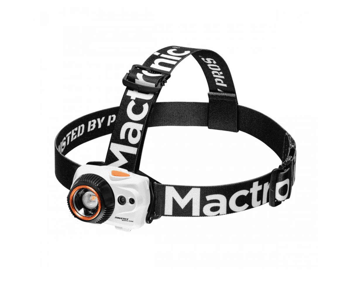 Latarka MacTronic Maverick White AHL0052