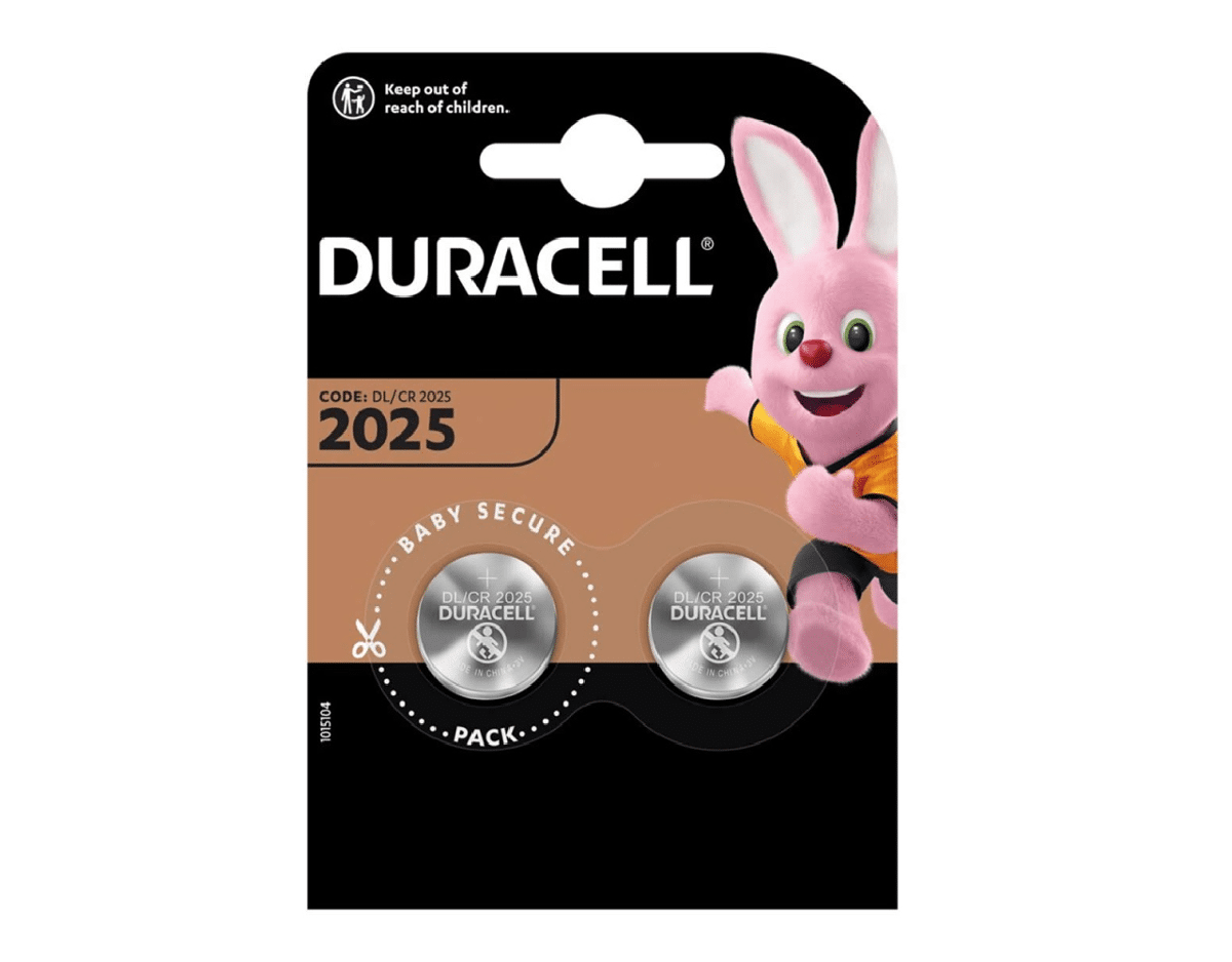 Bateria litowa Duracell CR2025 (1 sztuka)