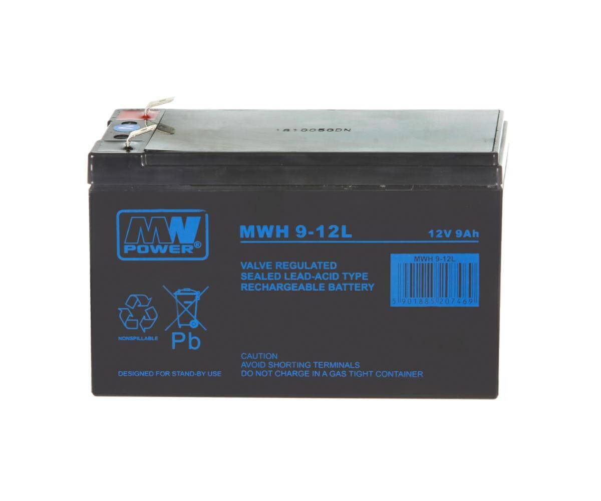 Akumulator żelowy 12V 9Ah MWH T2