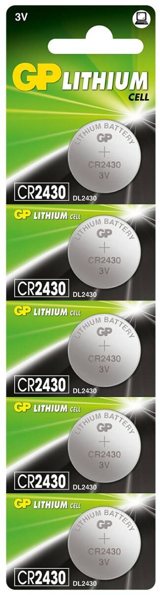 Bateria litowa GP CR2430 (5 sztuk)