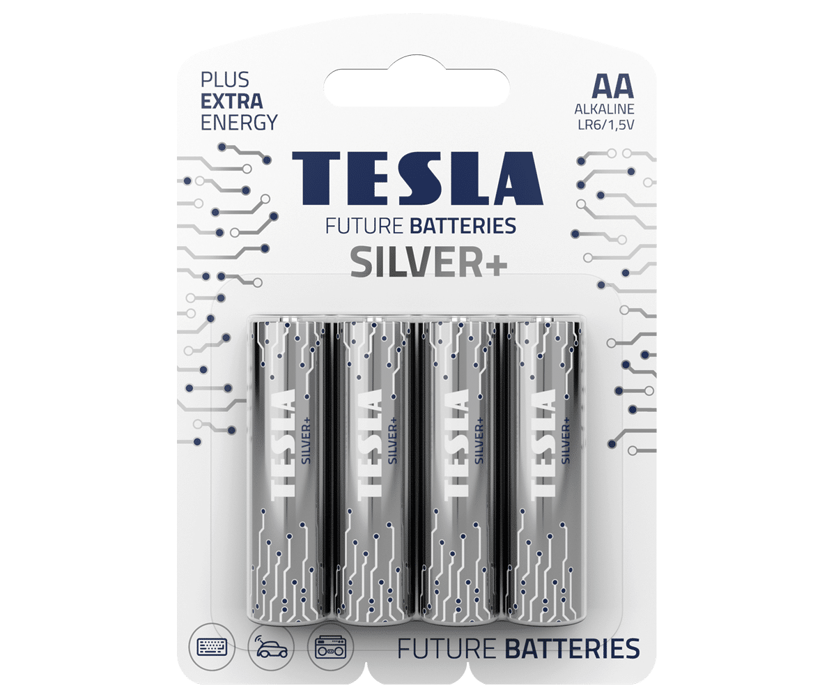 Bateria alkaliczna LR6 TESLA SILVER+ 1,5V