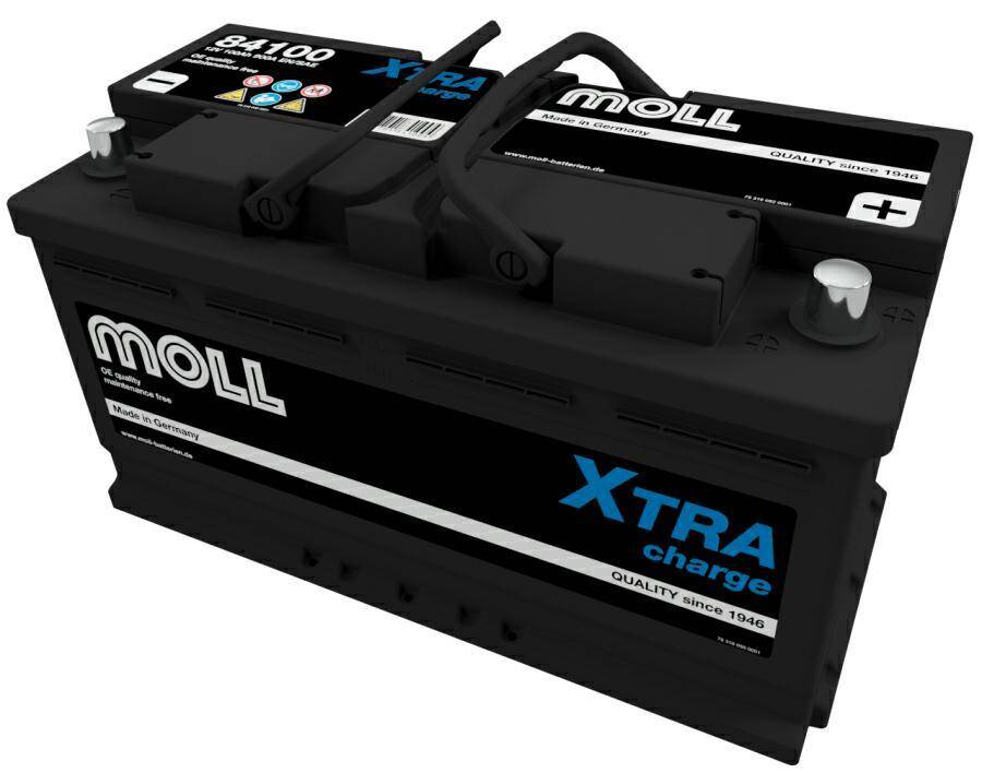 Akumulator MOLL 100Ah/900A X-tra P+
