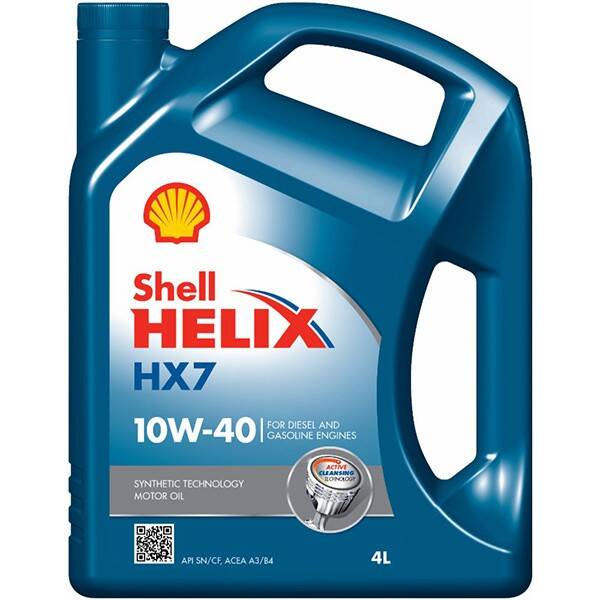 Shell Helix HX7 10W40 4L.