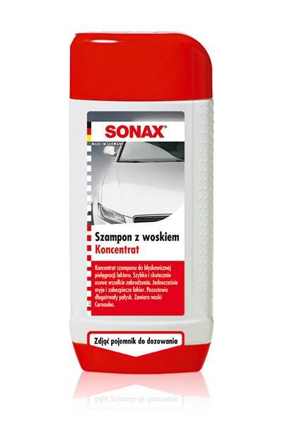 Sonax Szampon z woskiem 500ml/313200