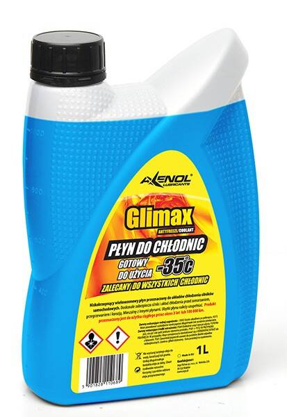 Axenol Glimax Płyn niebieski -35*C 1L.