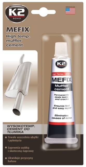 K2 Mefix cement pasta do tłumika 140g.