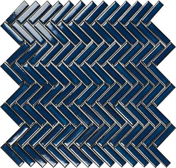 InterMatex Chevron Blue Gloss 28,3x27,7