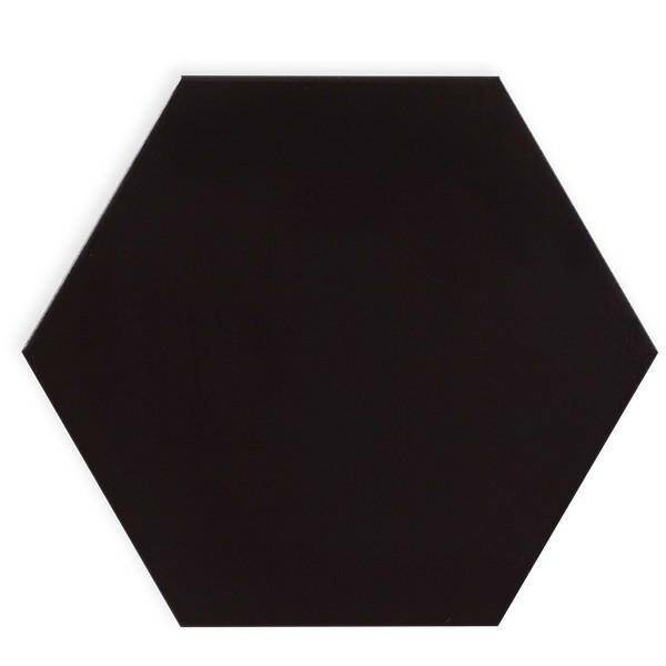 CerArte Origami Hexagon Negro 24,8×28,5