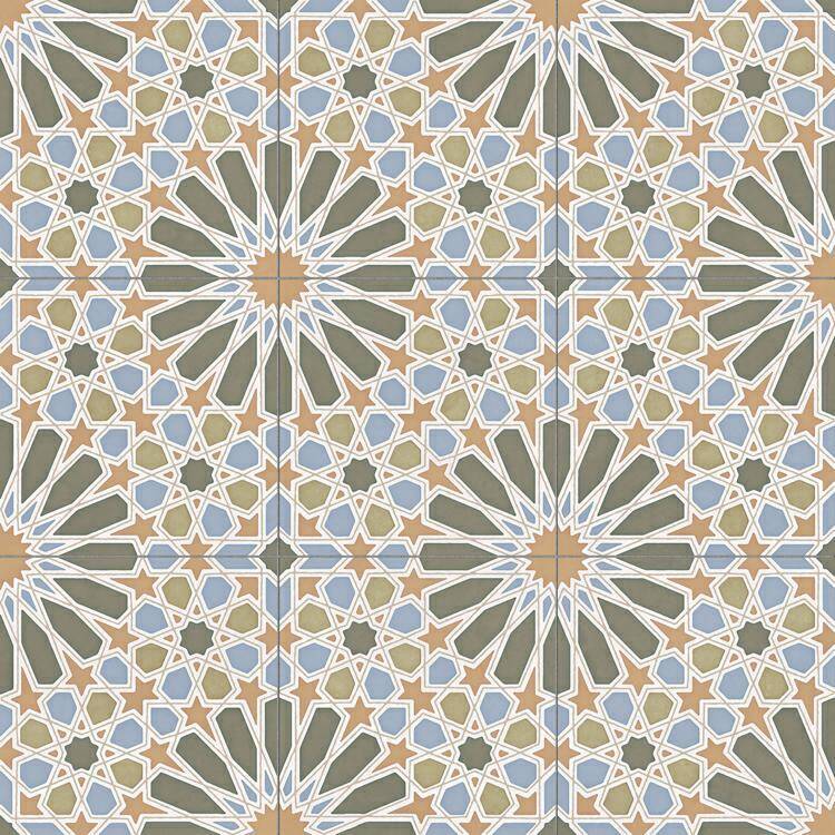 Alhambra Green Natural 59,2x59,2