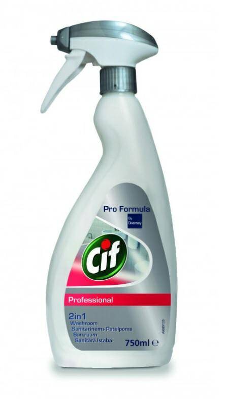CIF Prof 750ml spray Washroom 2w1