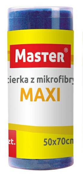 Ścierka z mikrofibry MASTER MAXI 50x70cm granatowa