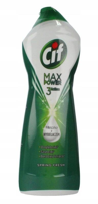 CIF MaxPower mleczko z wybielaczem SPRING 1001g