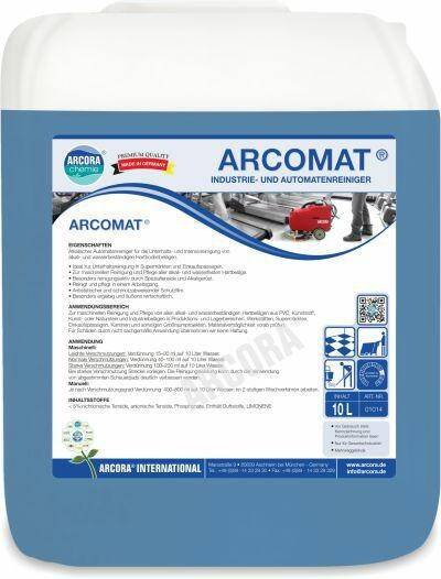 ARCOMAT 10L niskopieniący środek do czyszczenia maszynowego powierzchni przemysłowych