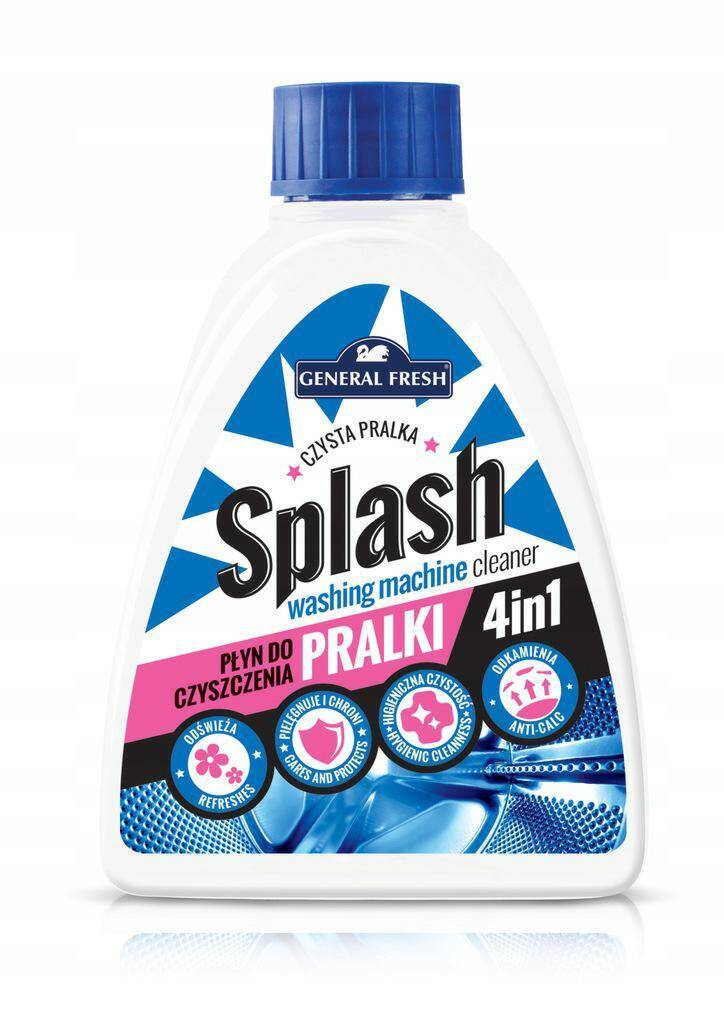SPLASH 250ml płyn do czyszczenia pralek