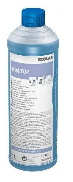 Ecolab Brial TOP 1L środek do mycia powierzchni zmywalnych
