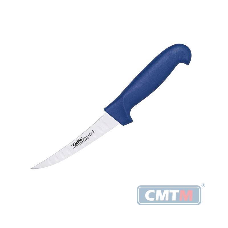 CMTM Trybownik wykrzywiony sztywny ryflowany 13 cm niebieski