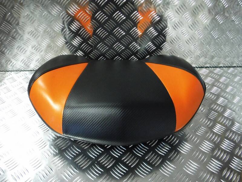 Poduszka dolna siedzenia fotela pomarańc