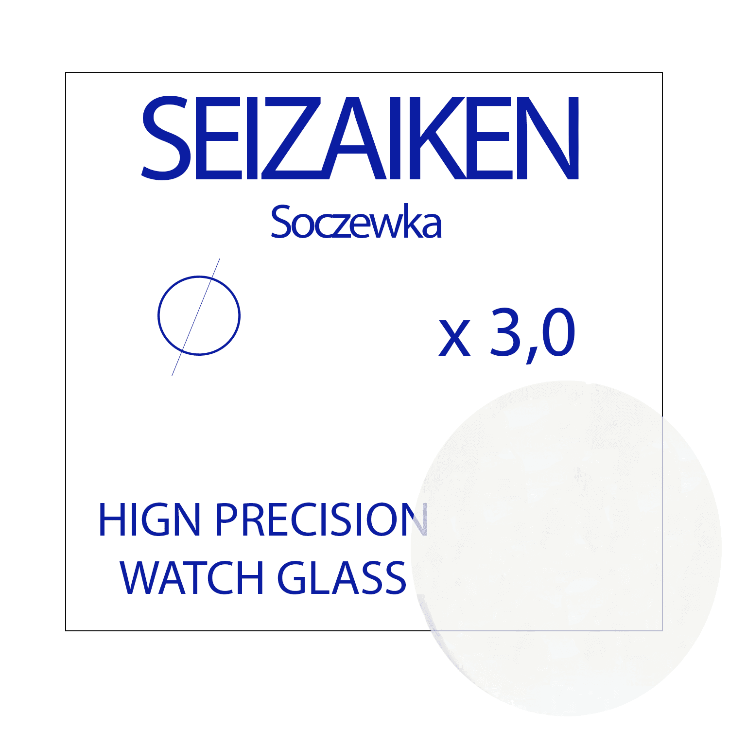 SZKŁA SOCZEWKOWE 3,0 X 1,5 SZKŁA SOCZEWKOWE 3,0 X 1,5