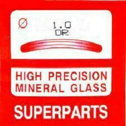 Szkło mineralne wypukłe 1,0mm 490 SP