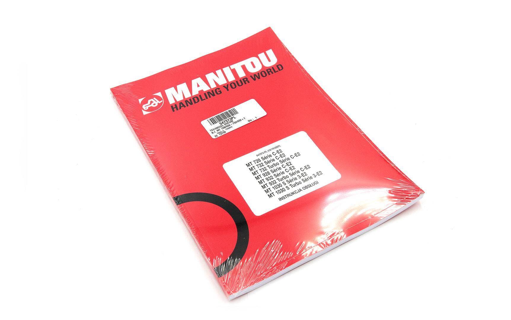 Instrukcja obsługi MANITOU MT 547973PL