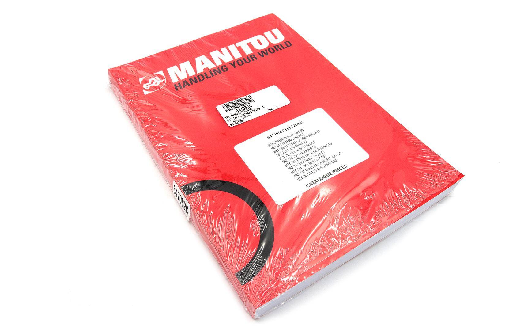 Katalog części do ładowarek MANITOU MLT