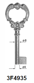 Klucz piórowy Silca 3F4935