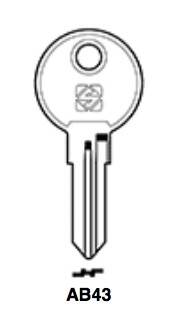 Klucz mieszkaniowy Silca  AB43