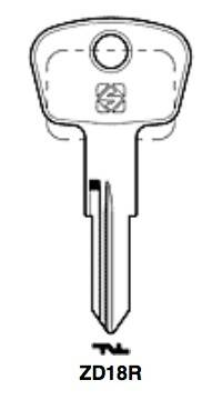 Klucz samochodowy Silca ZD18R