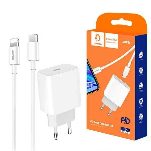 T.Charger DENMEN 3.6A 20W+C.iPhone DC06L